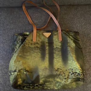 Authentic Prada printed nylon tote. Bought in Milan. Great condition Firm price